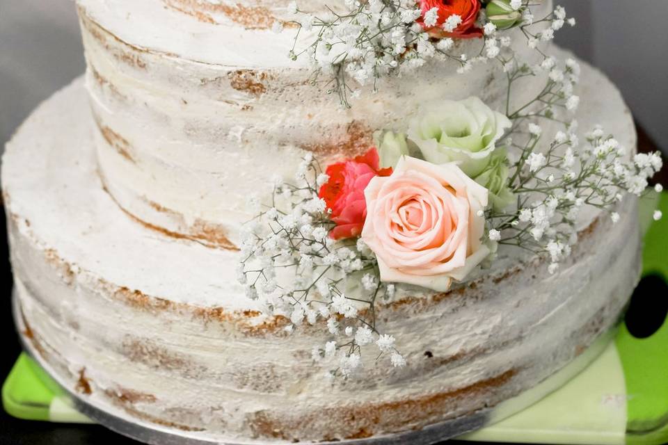 Naked Cake à 3 étages