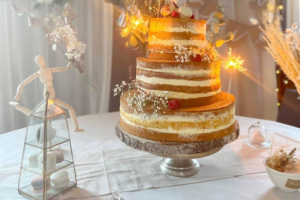 Naked Cake 3 étages