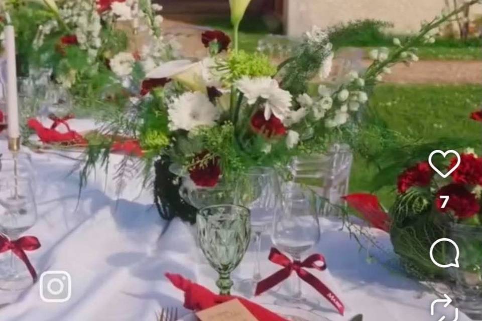 Table des mariés