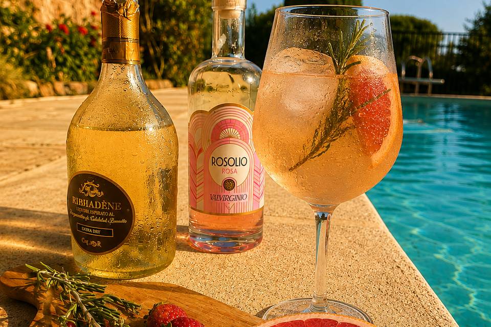 Spritz rose pamplemousse