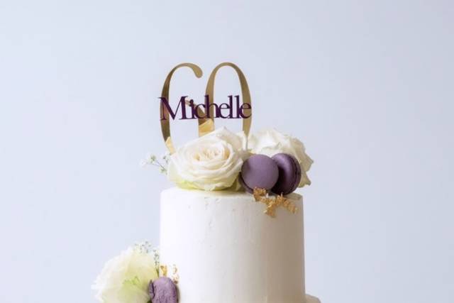 Wedding cake élégant aux nuanc