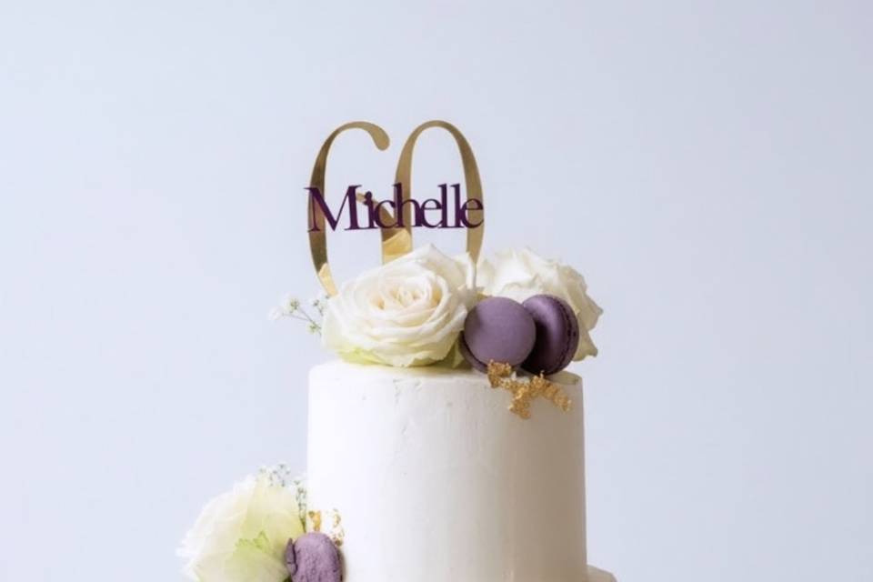 Wedding cake élégant aux nuanc
