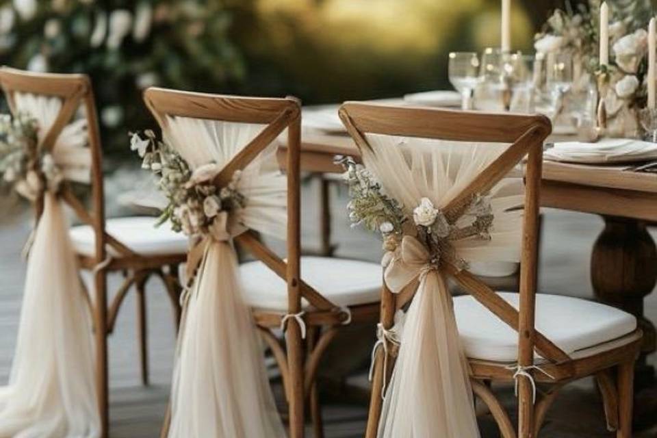 Décoration chaises