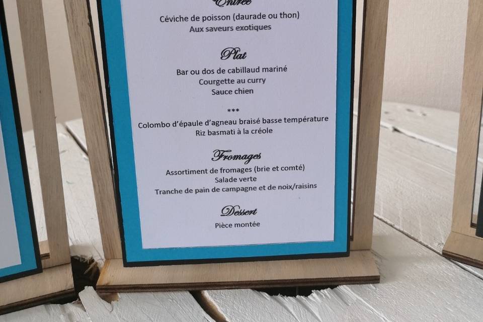 Menu.