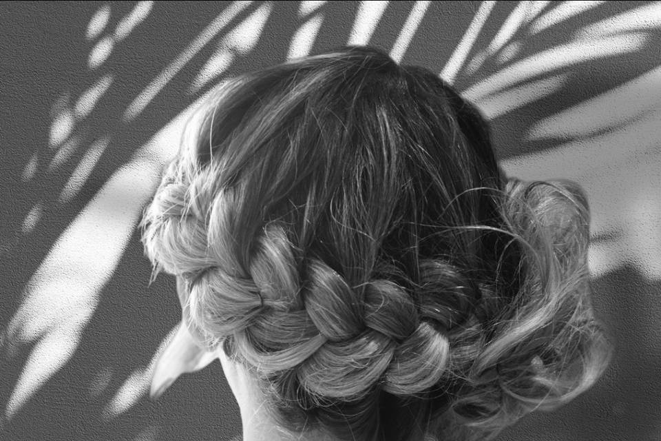 Chignon tressé