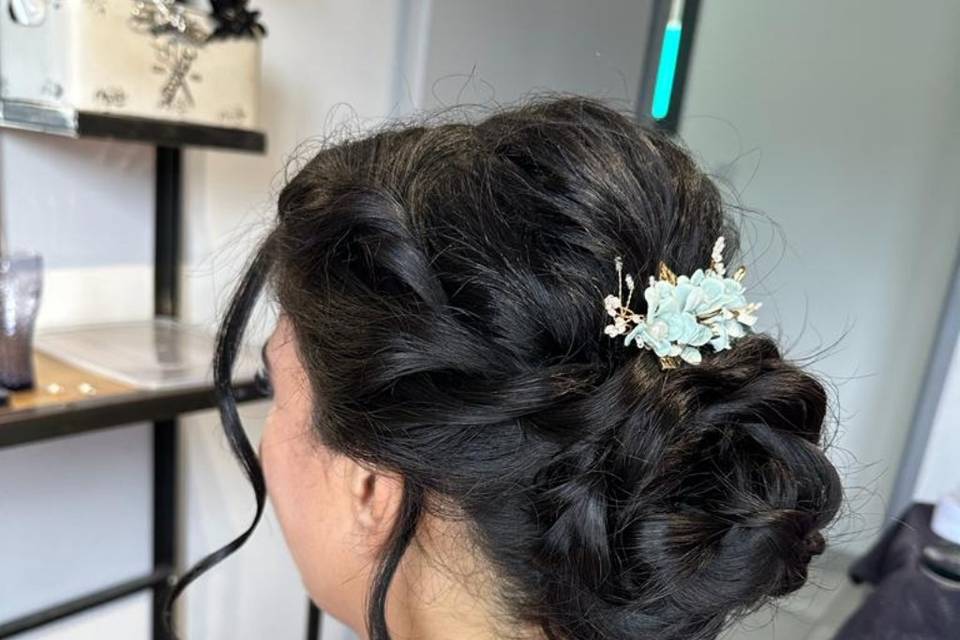 Chignon invitée