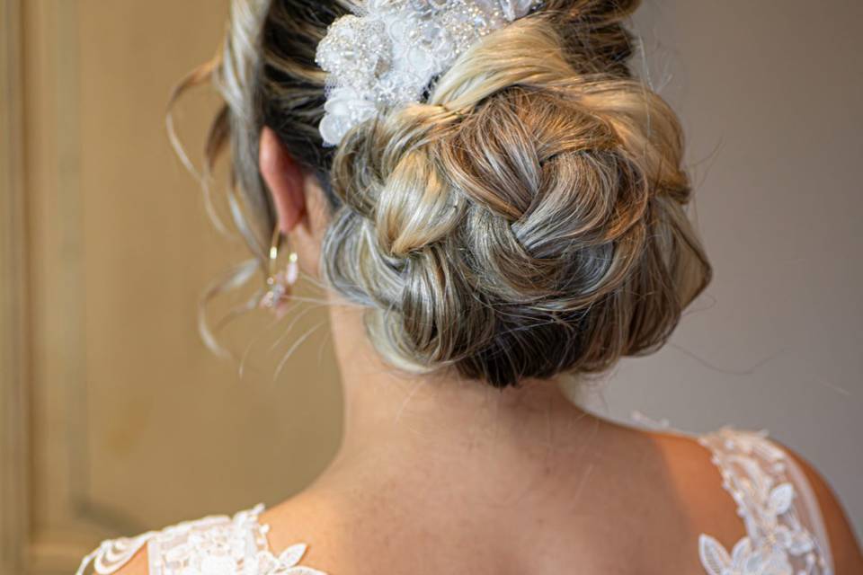 Chignon romantique