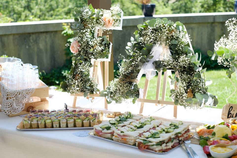 Brunch sous notre Pergola