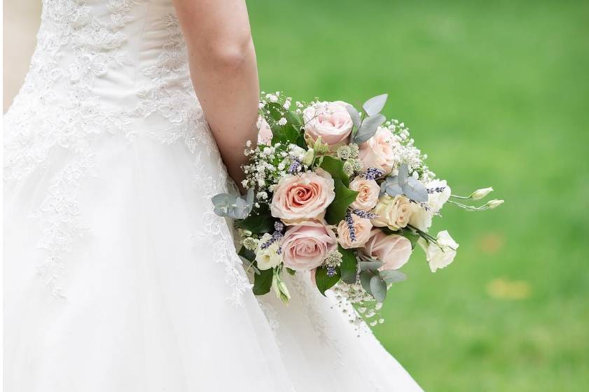 Bouquet champêtre chic