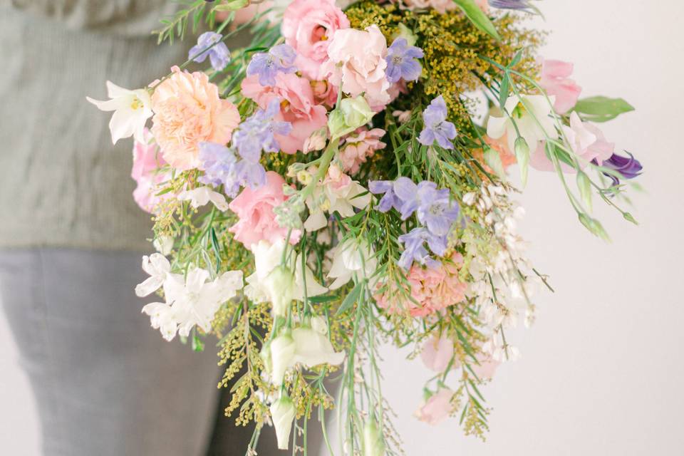Bouquet cascade