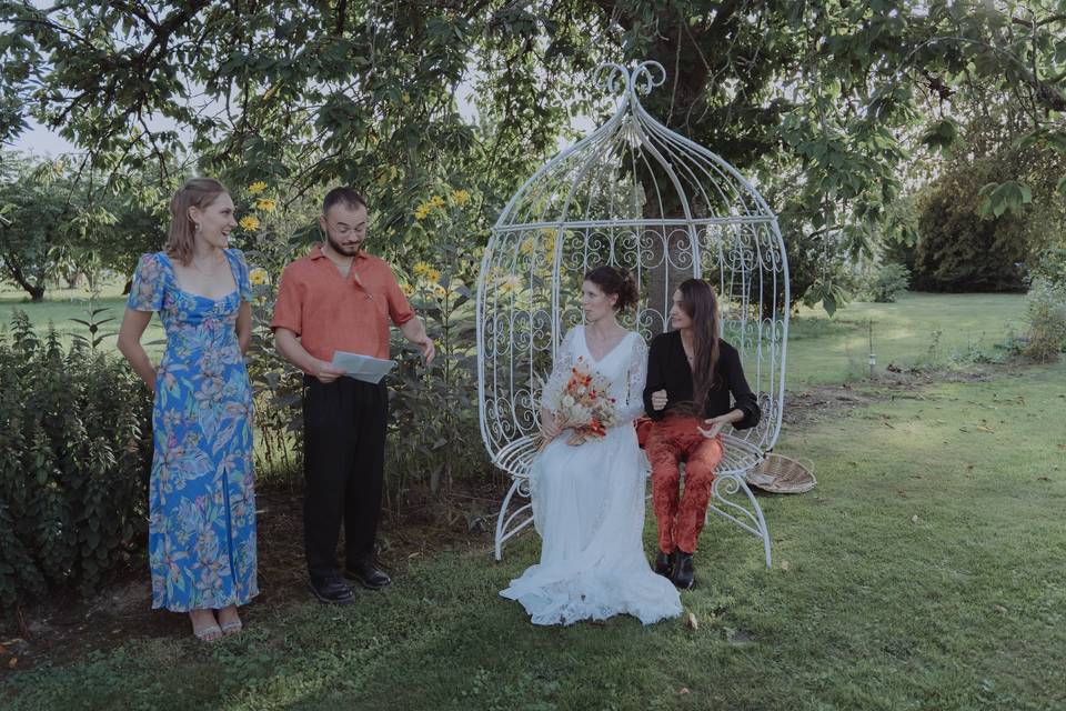 Mariage Charlotte et Zoé