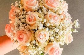 Bouquet de mariée cascade