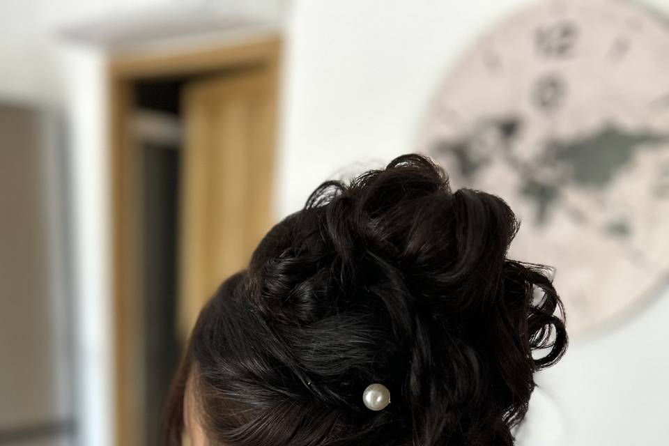 Chignon haut