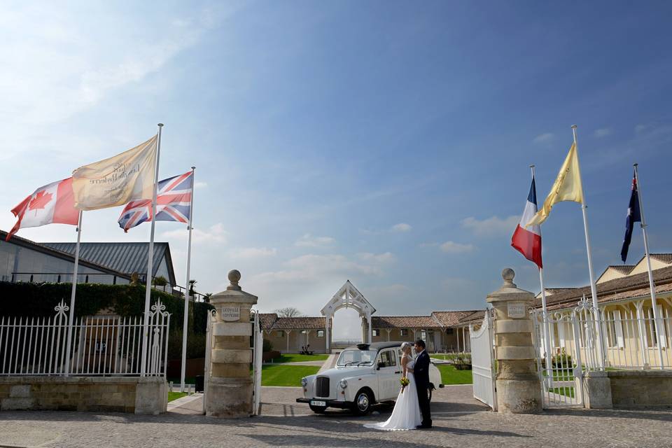 Entrée Château Léoville Poyferré