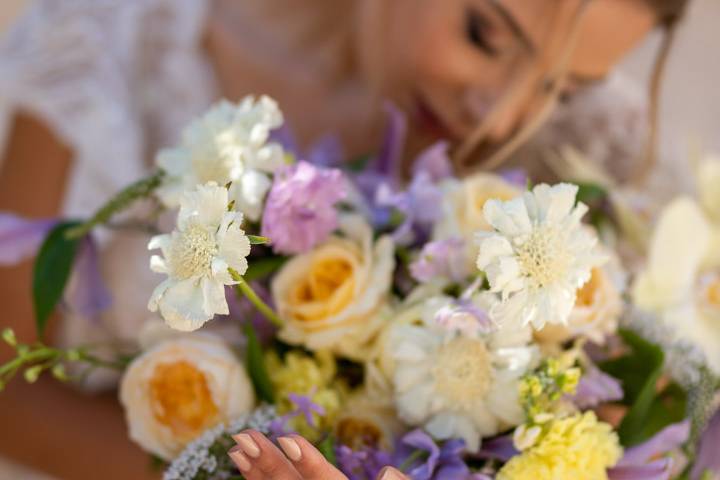 Le bouquet de la mariée