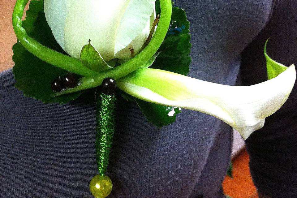 Boutonnière de marié