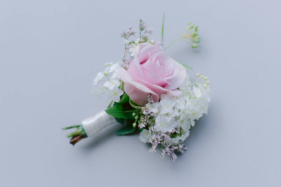 Boutonnière de marié