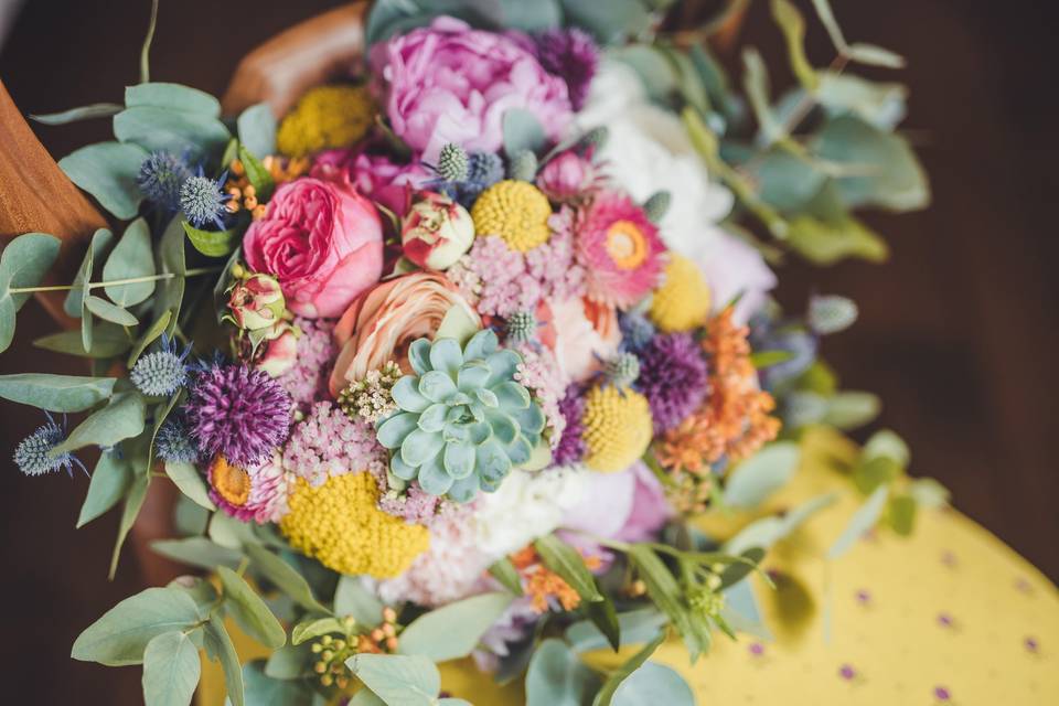 Le bouquet de la mariée