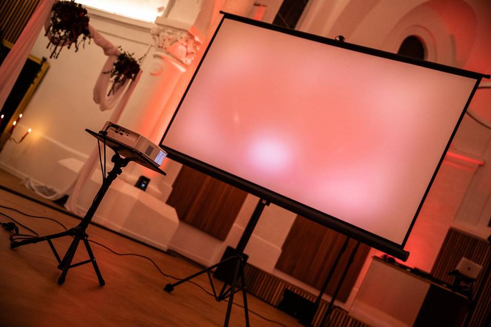 Vidéoprojecteur et écran