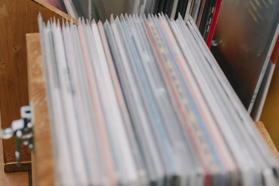 Bar à vinyles