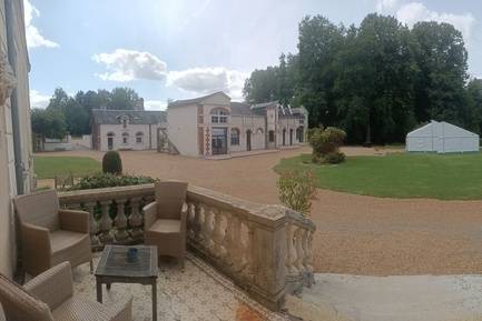 Vue à partir du manoir