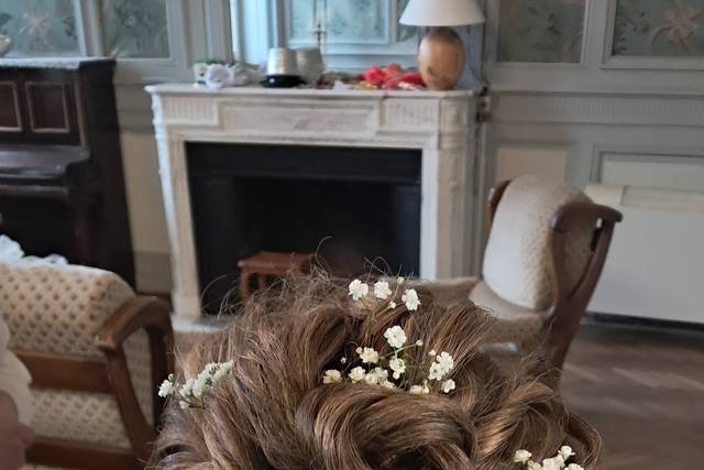 Chignon haut
