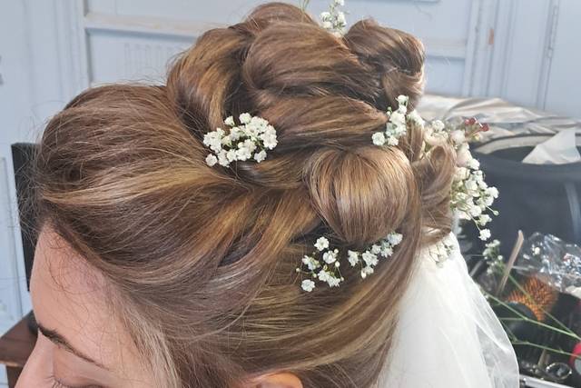 Chignon haut