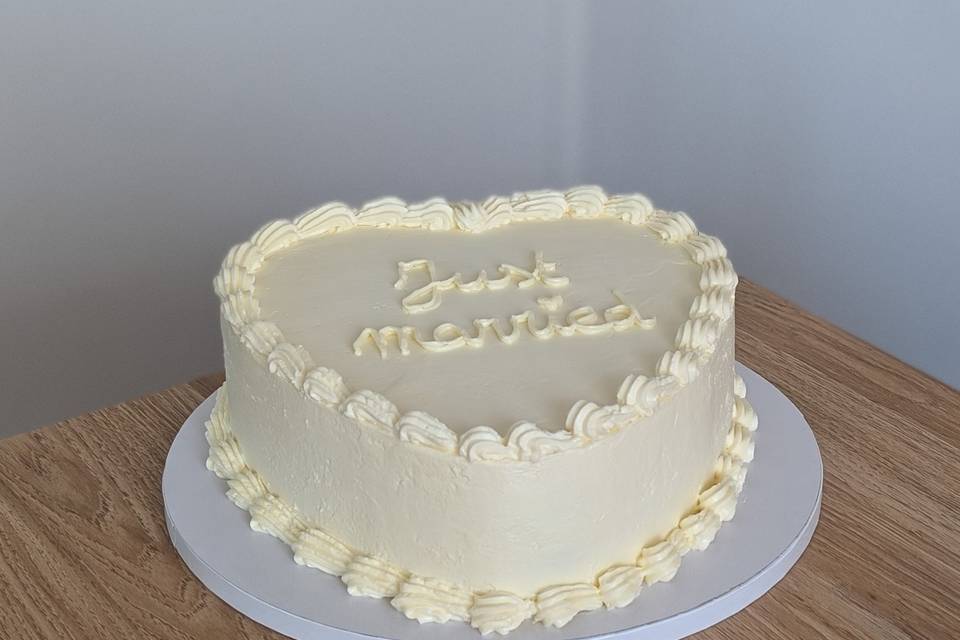 Gâteau cœur Vintage cake