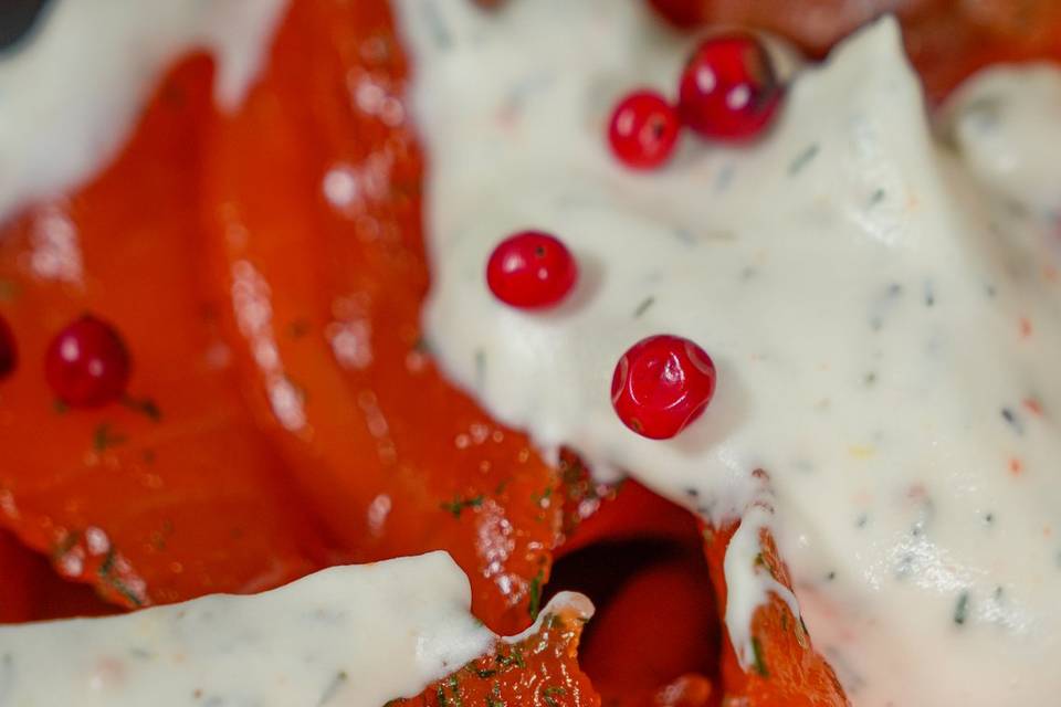 Saumon gravlax