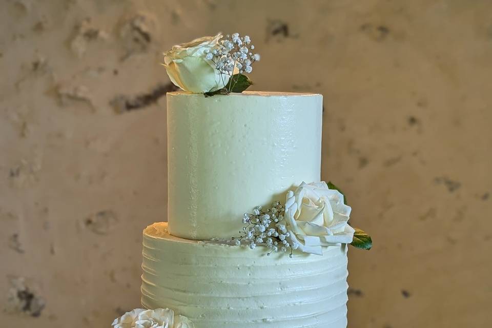 Wedding cake Crème