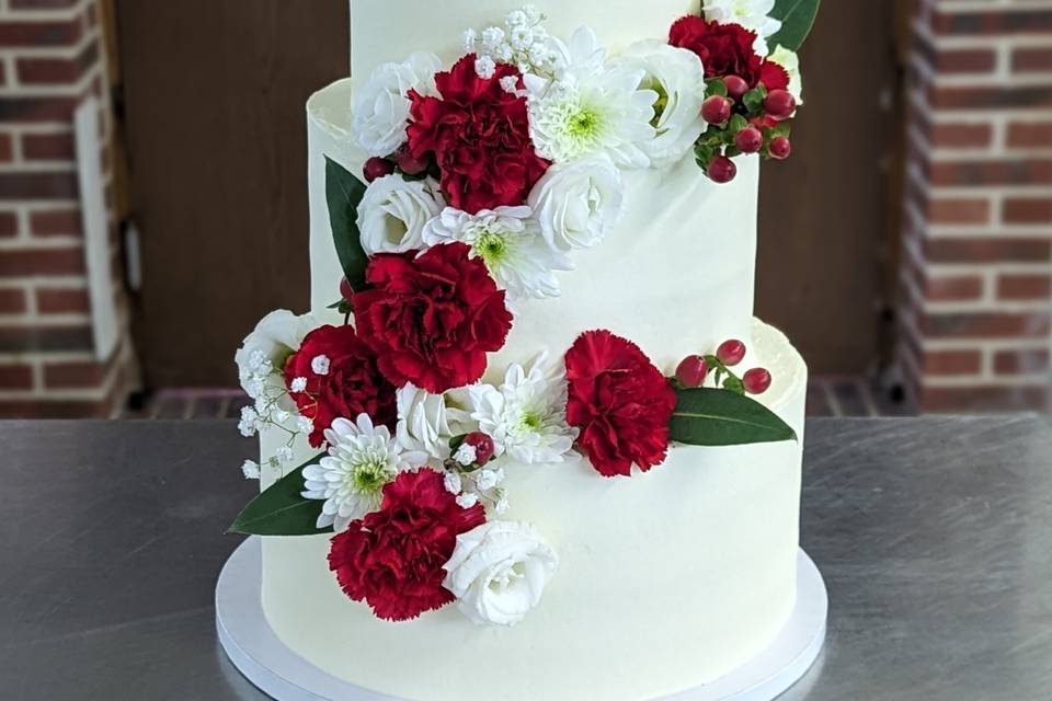 Cascade fleurs