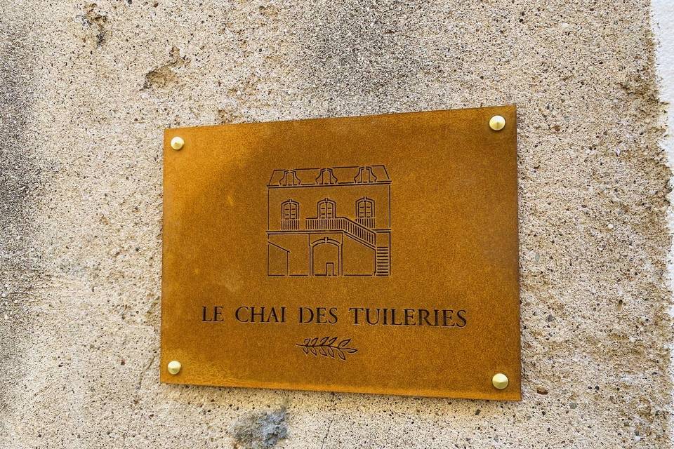 Plaque du Chai