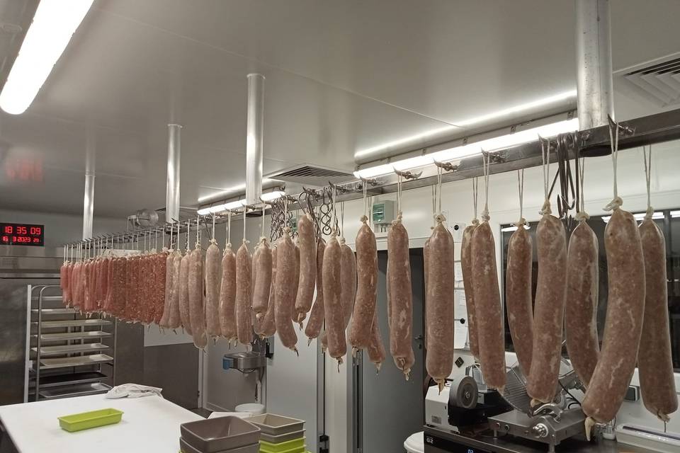 Fabrication de saucissons