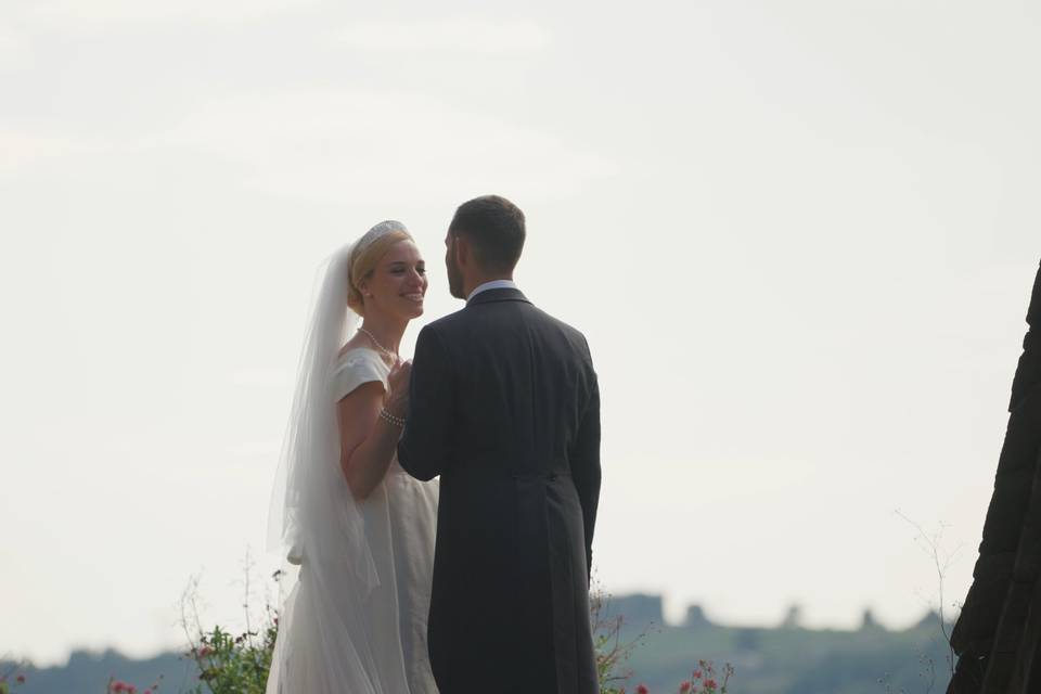Screenshot vidéo de mariage