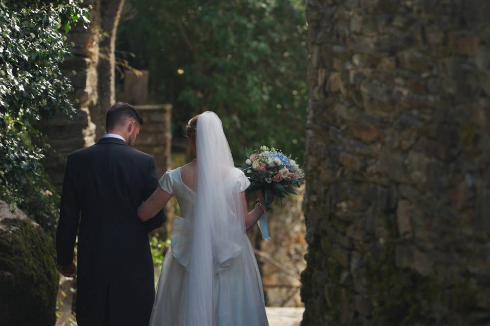 Screenshot vidéo de mariage