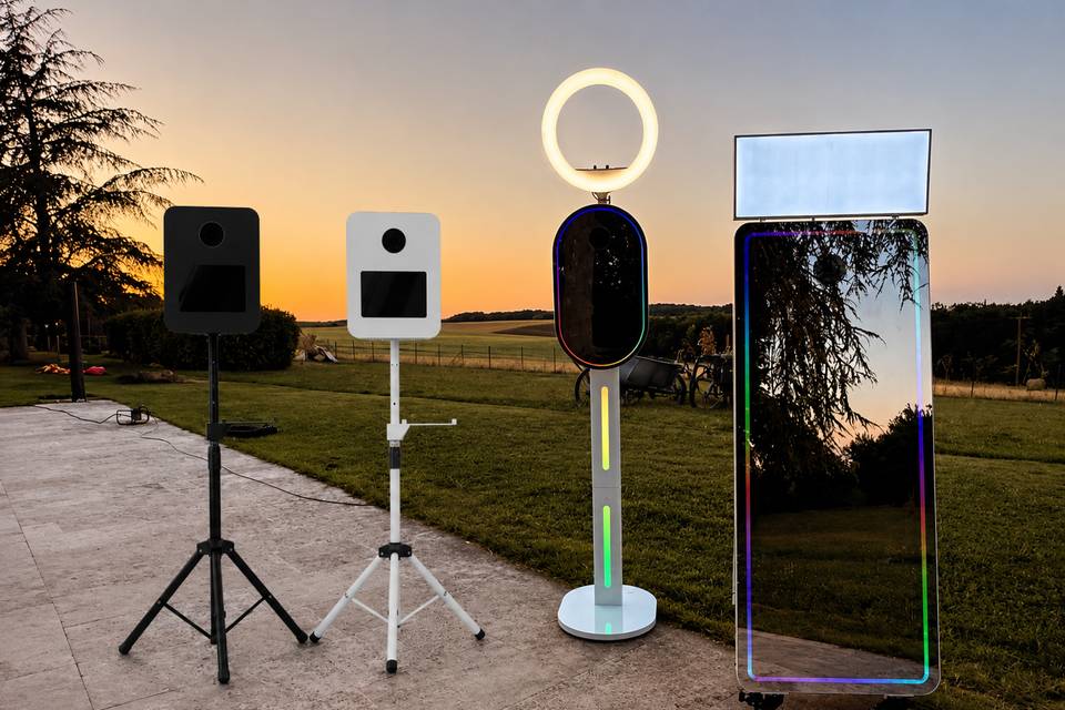 Nos modèles de PhotoBooths