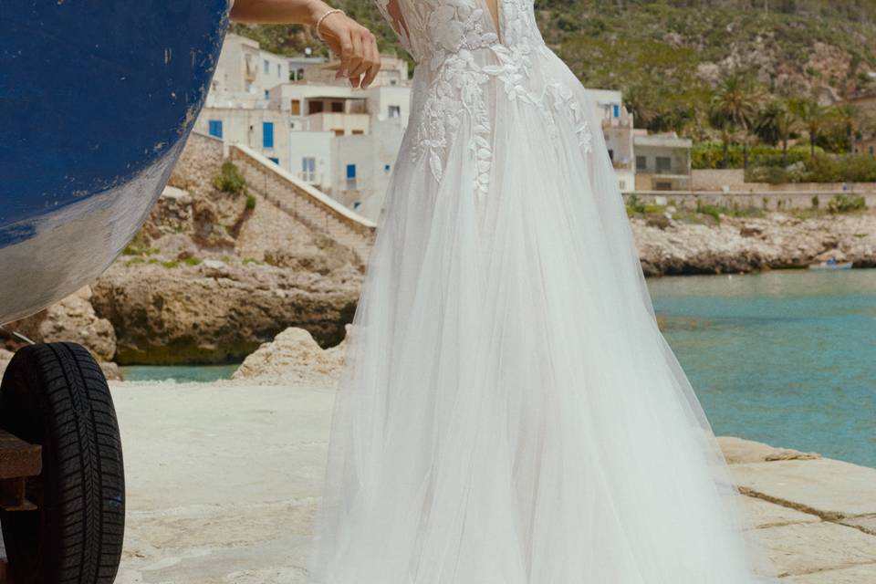 Les petites filles robes de cérémonie enfants. Caralys Mariage NIce