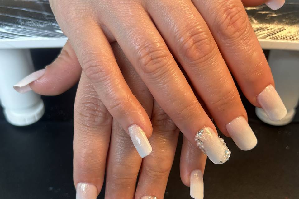 Babyboomer délicat et strass
