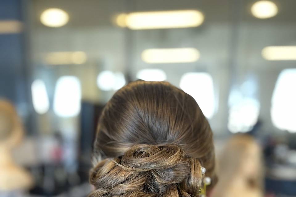 Chignon mariée