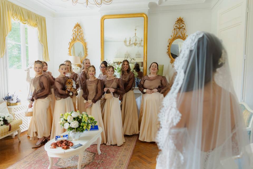 Robe demoiselles d'honneurs