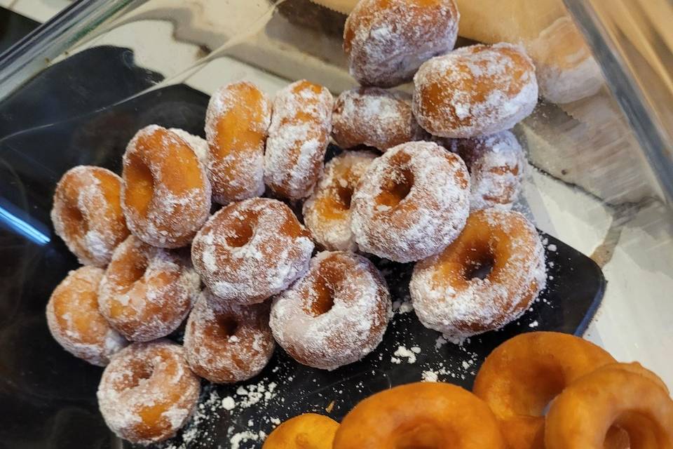 Minis donuts pour buffets