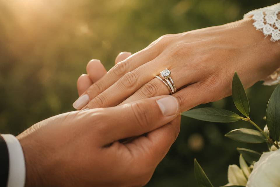 Close up bague