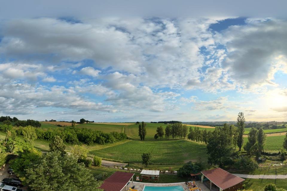 Vue aérienne