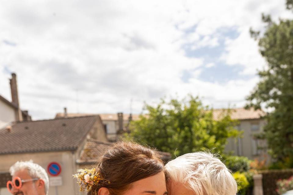 Mariage champêtre - émotion