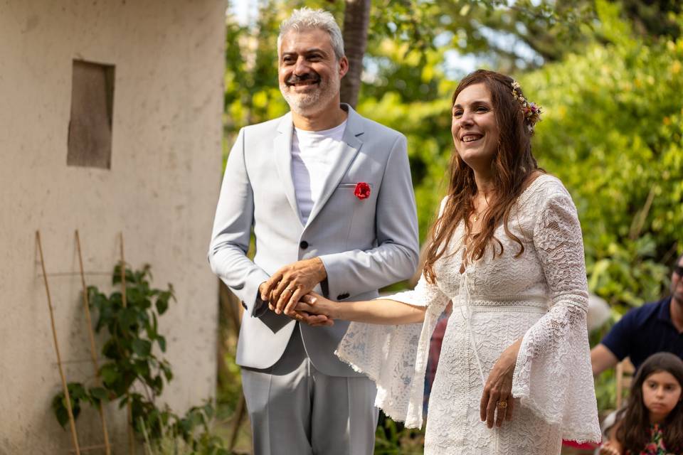 Mariage champêtre - ta main