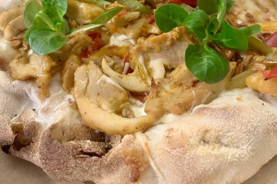 Pinsa poulet
