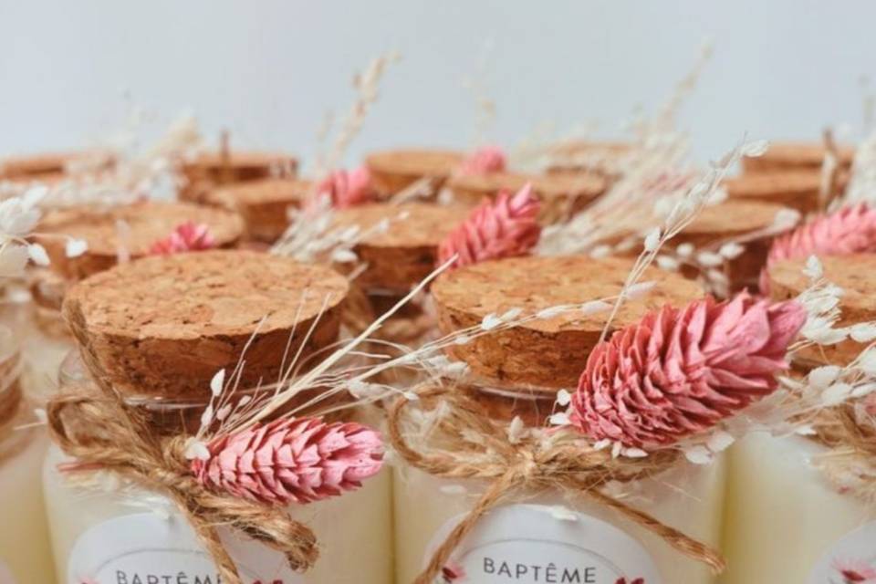 Des bougies personnalisées