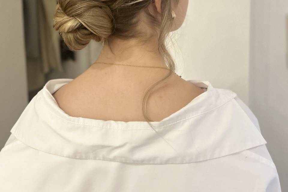 Chignon flou