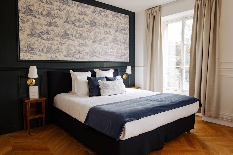 Chambre bleue