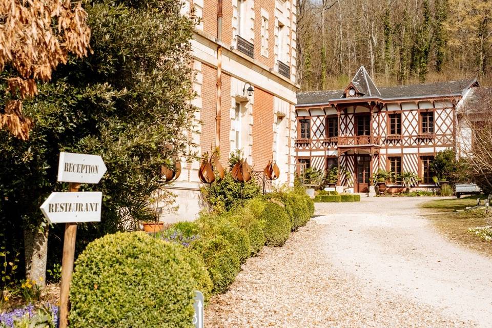 L'entrée du domaine